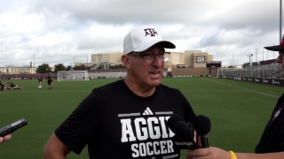 Press Conference: Texas A&M soccer hosts Rice for Saturday exhibition