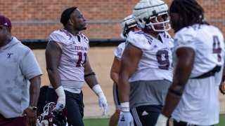 Snippets from Day 1 of Texas A&M's fall practices