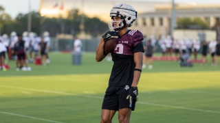 Snippets from Day 2 of Texas A&M's fall practices