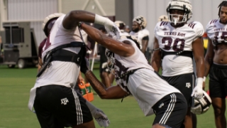 Snippets from Day 5 of Texas A&M's fall practices