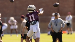 Snippets from Day 7 of Texas A&M's fall practices