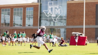 Snippets from Day 12 of Texas A&M's fall practices