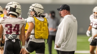 Snippets from Day 14 of Texas A&M's fall practices