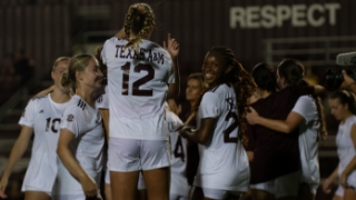 Texas A&M rebounds at home by blanking TCU on Thursday night, 2-0