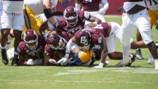 Aggies focused on fixing 'terrible' run defense as SEC opener looms