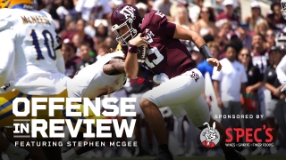 Offense in Review feat. Stephen McGee: Texas A&M 52, McNeese 10