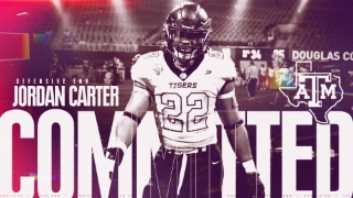 2026 Douglasville (GA) Douglas County defensive end Jordan Carter commits to Texas A&M