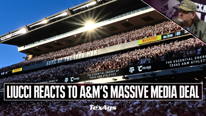 Liucci reacts to Texas A&M's massive media rights deal with Playfly