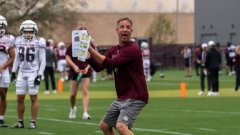 Mike Elko elevates Joey Lynch to Texas A&M's quarterback coach