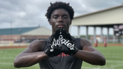 Linebacker Tank King calls it a 'blessing' to be part of the Aggie family