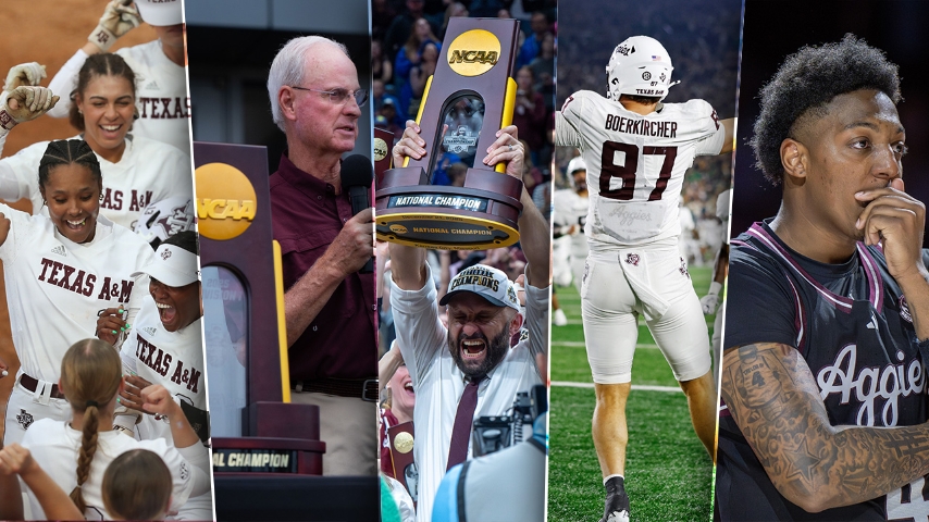 25 for '25: Looking back on the year that was for Texas A&M Athletics
