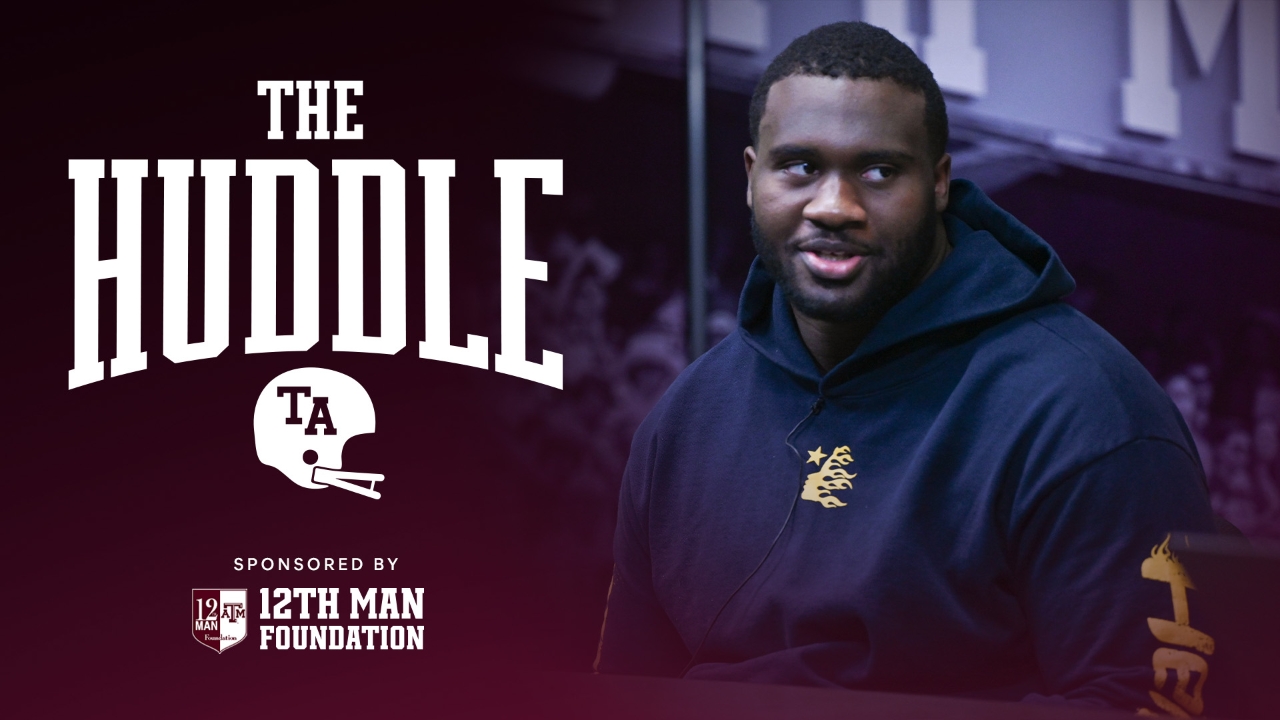 Offensive lineman Trovon Baugh is adjusting to life in College Station