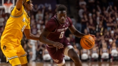 Photo Gallery: Aggies fall on the wrong side of a Wednesday nail-biter