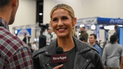 Catching up with ESPN's Laura Rutledge at the NFL Combine