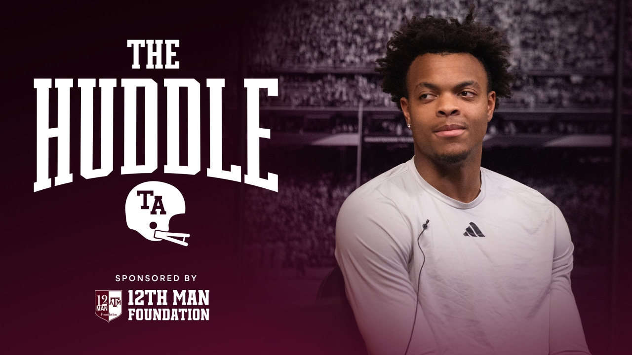 Brandon Arrington is relaxed and focused on football in Aggieland