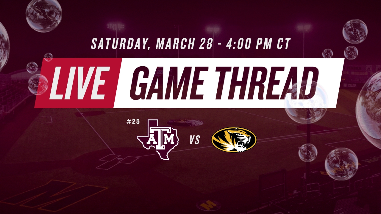 LIVE: No. 25 Texas A&M vs. Missouri (Saturday)