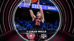 Radford transfer guard Lukas Walls commits to Texas A&M basketball