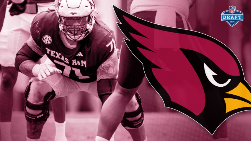 Arizona Cardinals select Chase Bisontis in the second round, 34th overall