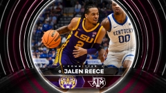LSU transfer guard Jalen Reece commits to Texas A&M hoops