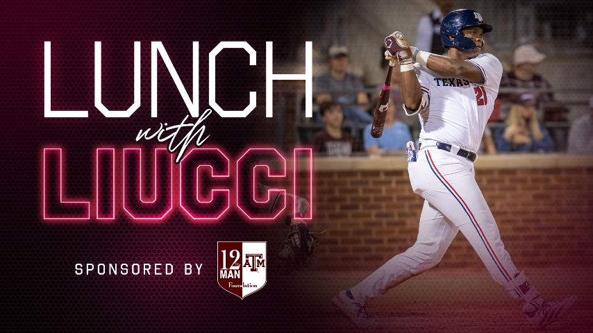 Lunch with Liucci: Billy Liucci joins TexAgs Live (Monday, April 27)