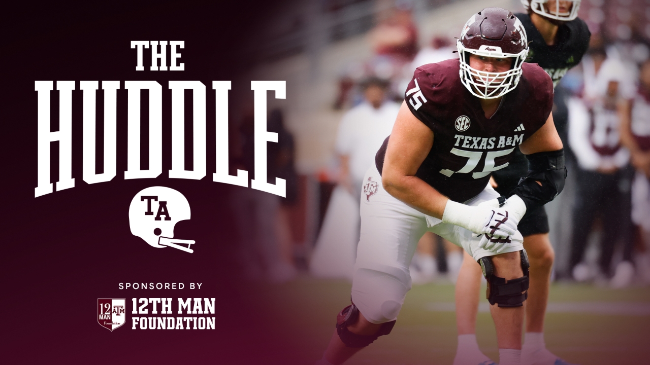 Wilkin Formby eagerly attacked his first spring in Aggieland