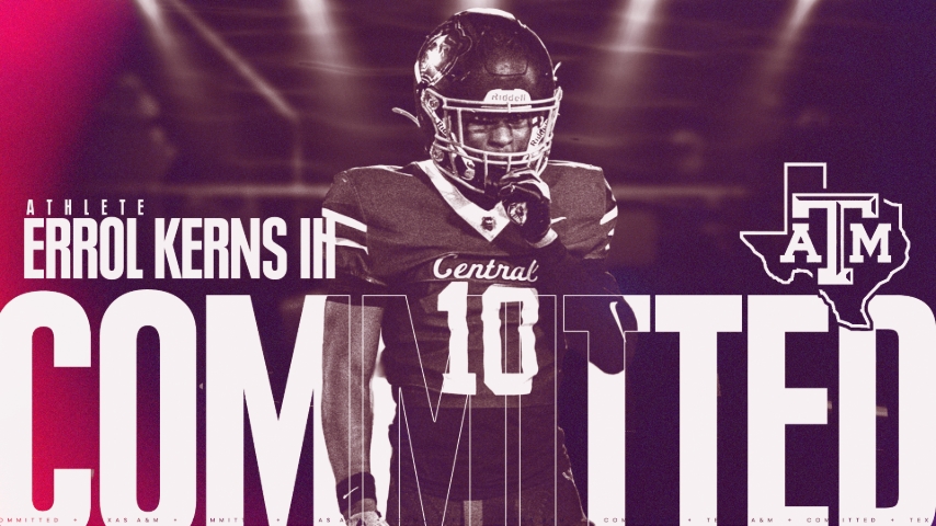 2027 Indianapolis (IN) Lawrence Central ATH Errol Kerns III commits to A&M