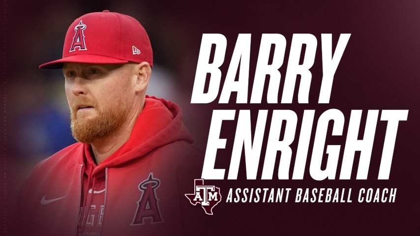 Earley hires Barry Enright as A&M's pitching coach