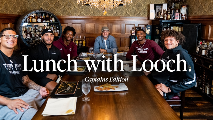 Lunch with Looch: Texas A&M football's leadership group