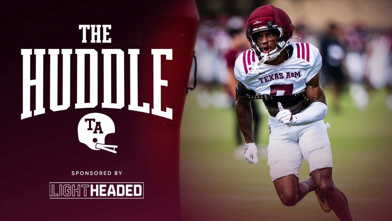 Captain Dalton Brooks brings the energy to the Aggie defense