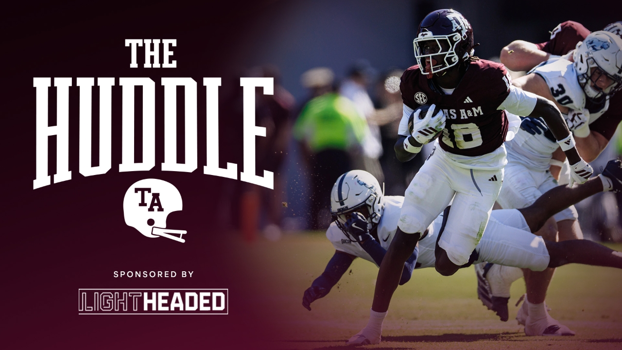 Receiver TK Norman is proud to be part of the Aggie tradition