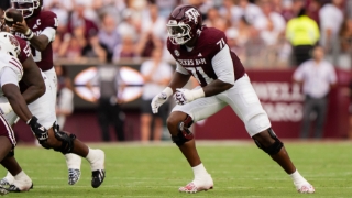 A seesaw start for Texas A&M's rebuilt offensive line