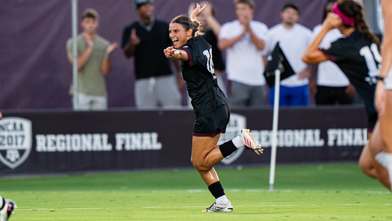 Image for Quartet of goals closes A&M's four-game home stand
