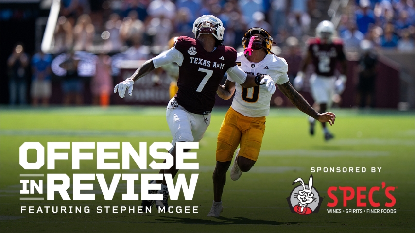 Offense in Review: Texas A&M 48, Arizona State 20