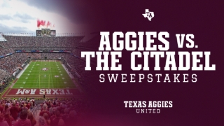 Presenting Texas Aggies United's Aggies vs. The Citadel Sweepstakes!