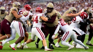Texas A&M's 'fine' offensive line continues to gel