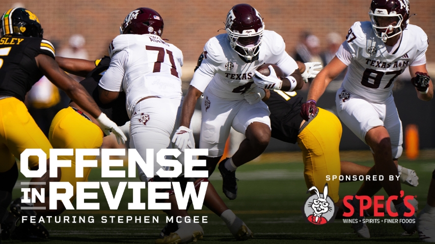 Offense in Review feat. Stephen McGee: Missouri 27, Texas A&M 6