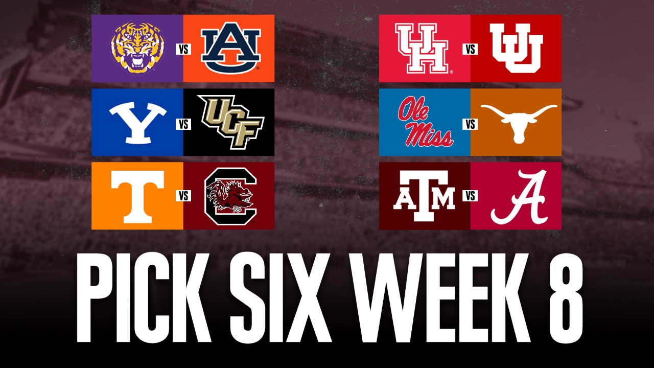 Pick Six: The TexAgs crew picks six games against the spread