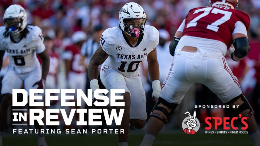 Defense in Review feat. Sean Porter: Alabama 31, Texas A&M 20