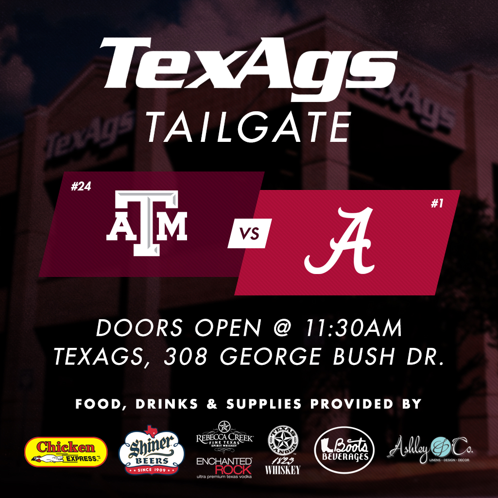 TexAgs Tailgate A&M vs. Alabama TexAgs